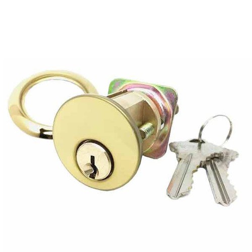 Kenaurd Premium Rim Cylinder - US3 - Polished Brass (SC1)