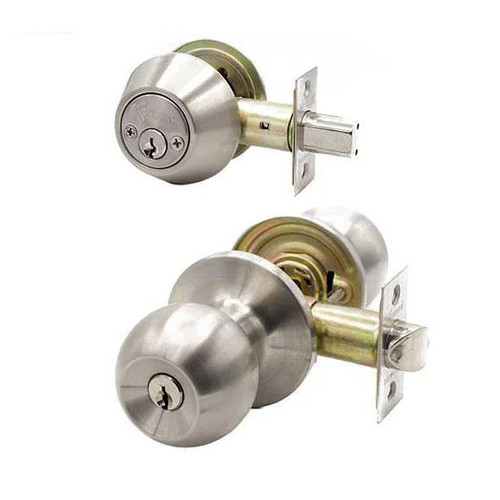 Kenaurd Premium Combo Lockset W/ Double Deadbolt - Stainless Steel