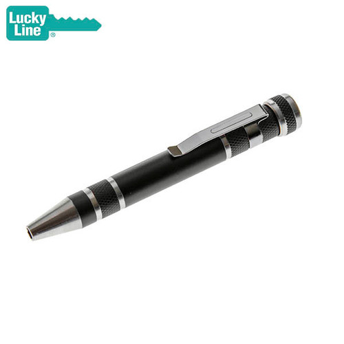 Lucky Line Precision Pen Screwdriver ASSORTED - 1 Pcs - Carded