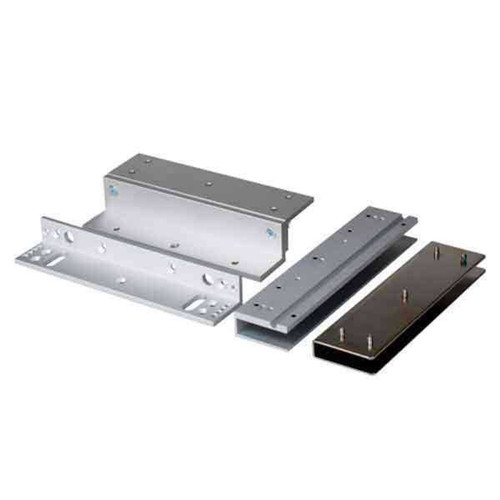 SECO-LARM - E-941S300R/UQ - GLASS DOOR "U" BRACKETS FOR 300LB ELECTROMAGNETIC LOCK - INDOOR