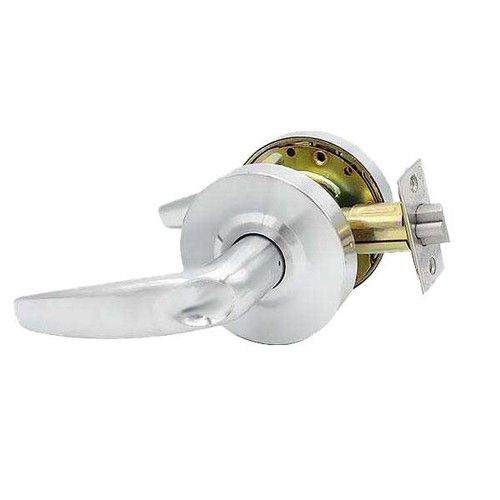 Kenaurd Commercial Lever Set Handle - Contemporary Design - 2-3/4” Standard Backset - Satin Chrome - Passage - Grade 2 Kenaurd Commercial Lever Set Handle - Contemporary Design - 2-3/4” Standard Backset - Satin Chrome - Passage - Grade 2