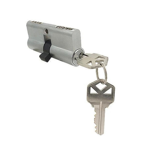 Kenaurd Profile Cylinder – Double Sided – 26D – Satin Chrome - (SC4) (2-3/4" 70mm)