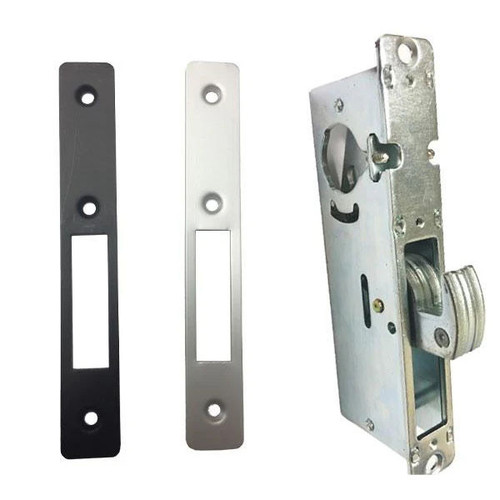 Kenaurd Narrow-Stile 31/32" Hook Bolt Lock Body - W/ 2 Faceplates