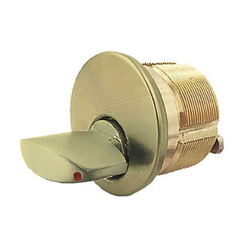 Kenaurd Premium Thumb-Turn Mortise Cylinder - 1" - US3 - Polished Brass