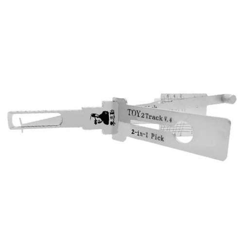 Original Lishi TOY2T V4 CUTOUT For Toyota/Lexus Smart Key - Anti Glare