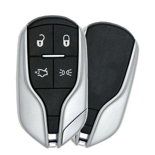 Maserati 4 Button Smart Key M3N-7393490, 5923336AG, 433 MHz - Aftermarket
