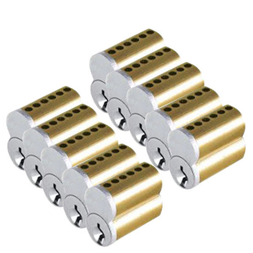 Kenaurd 10 X Small-Format IC Core - SFIC - 6 Pins - 26D - Best A (Pack Of 10 - MASTER KEYED)