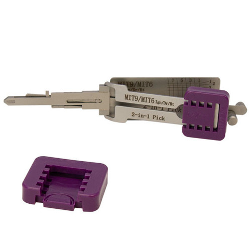 Finger Saver Thumb Brace Support for Original Lishi Pick Tools (Purple)