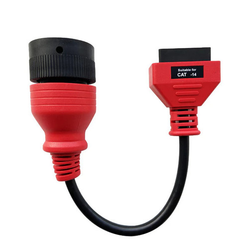 Autel  Caterpillar 14-pin Adapter for use with Autel Diagnostic Machines - Caterpillar Engines
