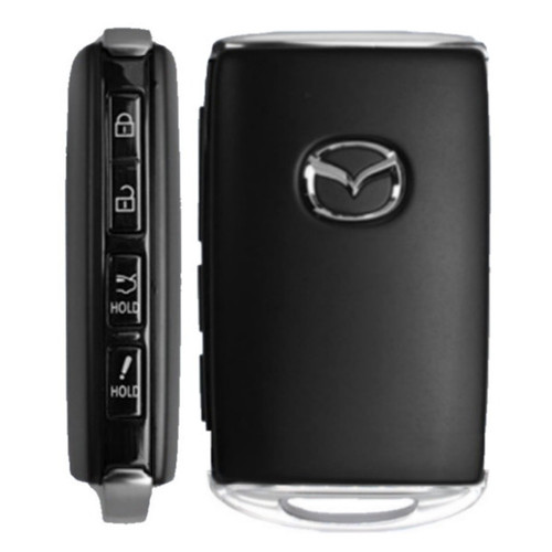 Mazda 4-Button Smart Key Replacement Shell WAZSKE13D03 GDYL-67-5DY Aftermarket