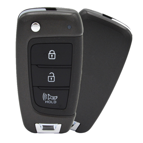 Hyundai 3 Button Remote Head Key SY5FD1GRGE03, 95430-K2500, 433 MHz - Refurbished, Recase
