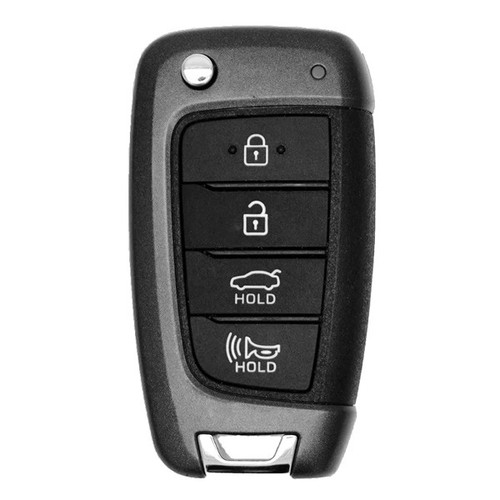Hyundai Accent 4 Button Remote Flip Key NYOSYEC4TX1707 95430-J0700 (HC) - Refurbished Recased