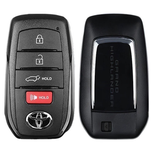 Toyota 4 Button Smart Key HYQ14FBX, 8990H-0E330, 315 MHz - Refurbished, Grade A