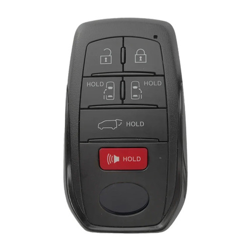 Toyota 6 Button Smart Key Replacement Shell HYQ14FBX,  8990H-08010, Aftermarket