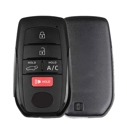 Toyota 5 Button Smart Key Replacement Shell HYQ14FBX, 8990H-42520, Aftermarket
