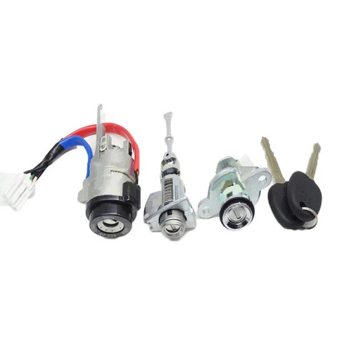 Hyundai Full Lock Set (Door, Trunk, Ignition) Auto Lock / Coded / HY15 HYN14R, Standard Aftermarket
