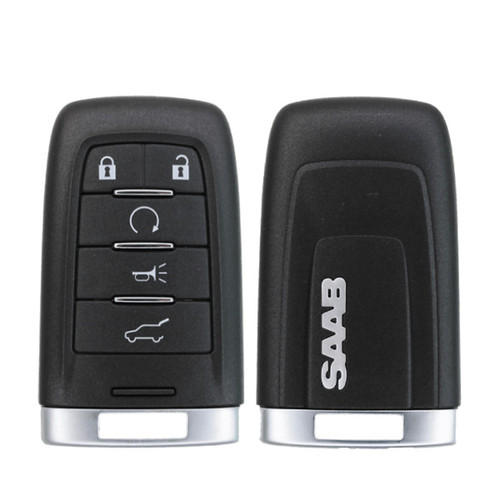 Saab 5 Button Proximity Smart Key 315MHz NBG009768T 25849810 NEW OEM