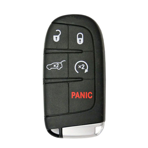 Keyless2Go Jeep 5 Button Smart Key (Version 2) M3N-40821302, 68143505AC, 433 MHz - Premium Aftermarket