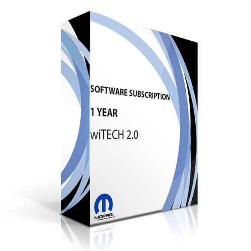 Mopar WiTECH 2.0 Software Subscription - 1 Year - (machine sold separately)