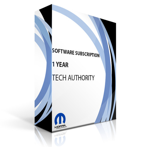 Mopar Chrysler Tech Authority OEM Dealer Software Subscription - 1 Year - (machine sold separately)