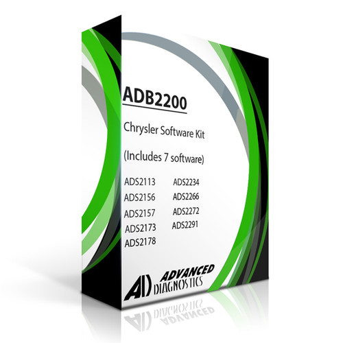 Advanced Diagnostics ADB2200 - 7 Smart Pro Chrysler Software Kit (7 Software Owned)  Advanced Diagnostics ADB2200 - 7 Smart Pro Chrysler Software Kit (7 Software Owned)