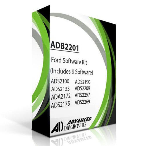 Advanced Diagnostics ADB2201 - 7 Smart Pro Ford Software Kit (7 Software Owned) 