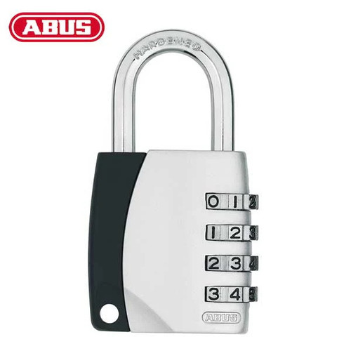  Abus - 155/40 C - Chrome - Side 4-Dial Resettable Padlock