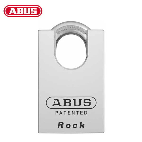 Abus - 83CS - Chrome Plated Hardened Steel Padlock w/ Shackle Guard - S2 - Schlage C-L - 5/6 Pin - Rekeyable - 2-11/64" Lock Body Width