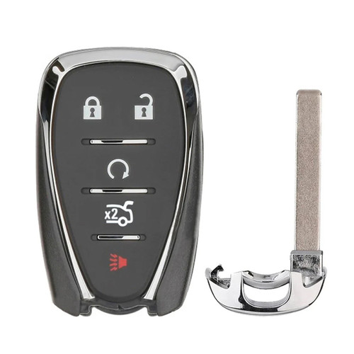 Keyless2Go Chevrolet 5 Button Smart Key HYQ4ES, 13522891, 433 MHz - Premium Aftermarket