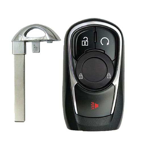 Keyless2Go Buick 4 Button Smart Key HYQ4AS, 13534465, 315 MHz - Premium Aftermarket