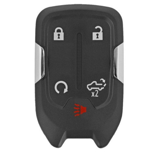 Keyless2Go GMC 5 Button Smart Key HYQ1EA, 13591396, 433 MHz - Premium Aftermarket