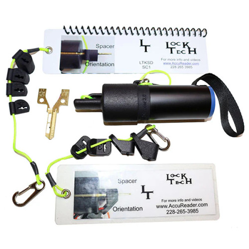 Accureader LTKSD2-1Xcase - 1 LT Kwikset SmartKey Decoder 2.0 / 1 Each KW1 and SC1 Key Profiles / Accessories & Protective Carry Case