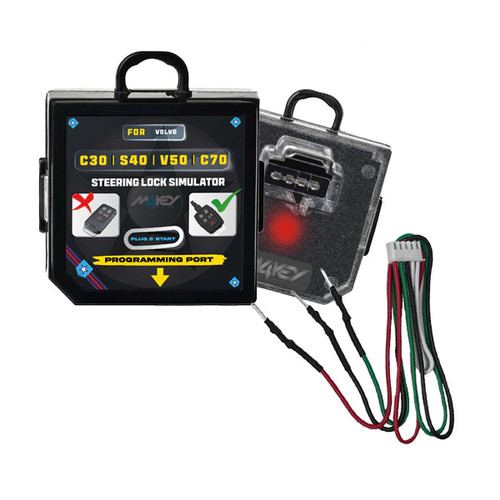 Goldcar Plug and Play Volvo S40, C70, C30, V50 ESL Electronic Steering Lock Emulator