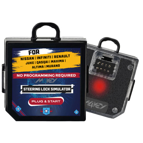 Goldcar 2007-2011 Nissan Infiniti Juke Qashqai Maxima Altima Murano - Steering Column Lock Emulator - Plug and Play