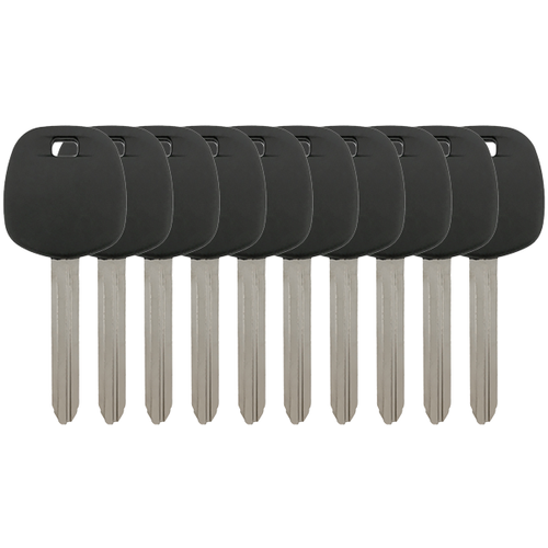 Toyota TOY43AT4 Transponder Key, Chip Texas ID 4C, 10 Pack