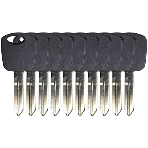 Ford H72-PT Transponder Key, Texas ID 4C, 10 Pack