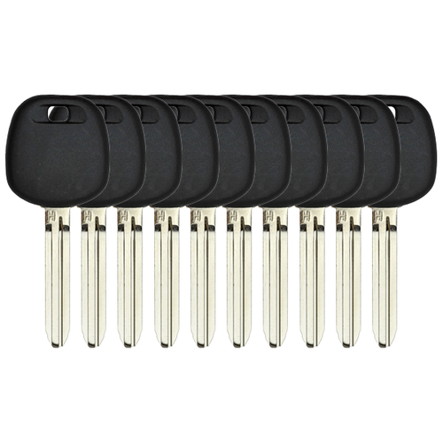 Toyota TOY44H-PT Transponder Key, H Chip, 10 Pack