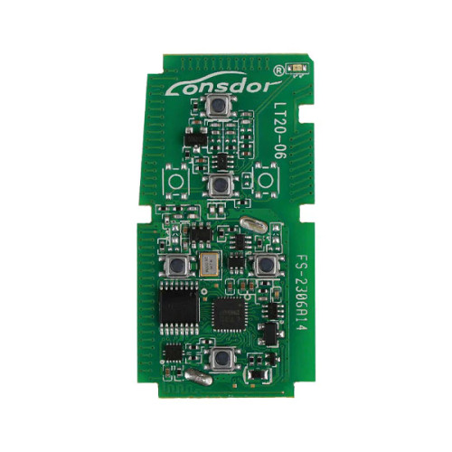 Lonsdor Toyota Smart Key 8A+4D PCB Board for K518S, K518ISE & KH100+ Switchable Frequency
