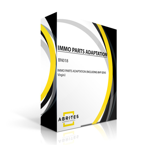 ABRITES BN018 IMMO Parts Adaptation (Including 8HP Gen3 Virgin)