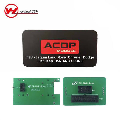 Yanhua - ACDP - ZF-9HP - Module #28 for Mini ACDP - Jaguar Land Rover Chrysler Dodge Fiat Jeep DME Read/Write ISN and Clone