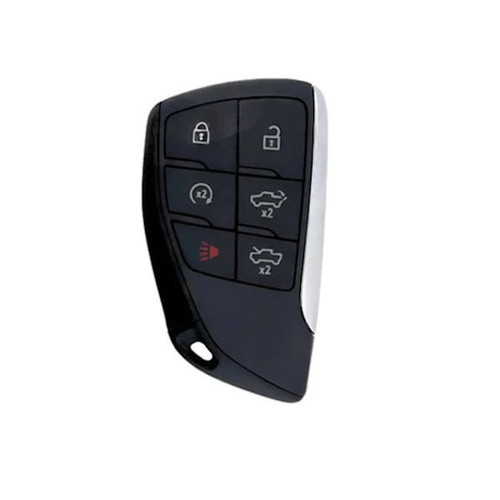 Replacement 6 Button Remote Shell Case Pad For GMC YG0G21TB2, Standard Aftermarket 
