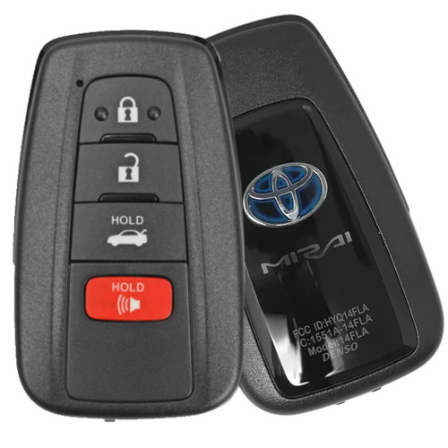 Toyota 4 Button Proximity Smart Key HYQ14FLA, 8990H-62140,  315 MHz - Refurbished, Grade A