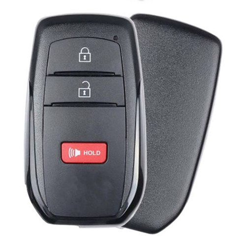 Keyless2Go Replacement Toyota 3 Button Smart Key HYQ14FBX, 8990H-0C030, 315 MHz - Premium Aftermarket