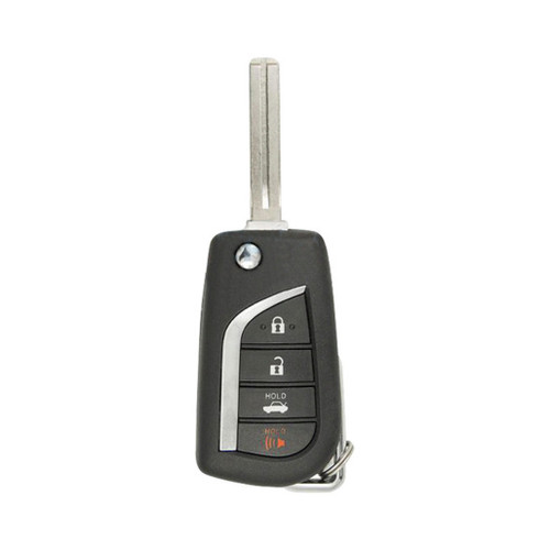 Toyota 4 Button Remote Flip Key GQ4-73T, 315 MHz, Refurbished Recase