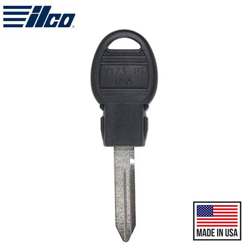 ILCO Jeep Cherokee Y173-PT Transponder Key - (NXP AES 128 Bit Chip)