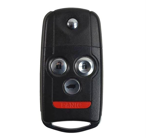 Honda/Acura 4 Button Remote Head Key N5F-0602A1A 35111-STX-326, 35113-STX-A40, 35113-STX-A50 - Refurbished, Recase