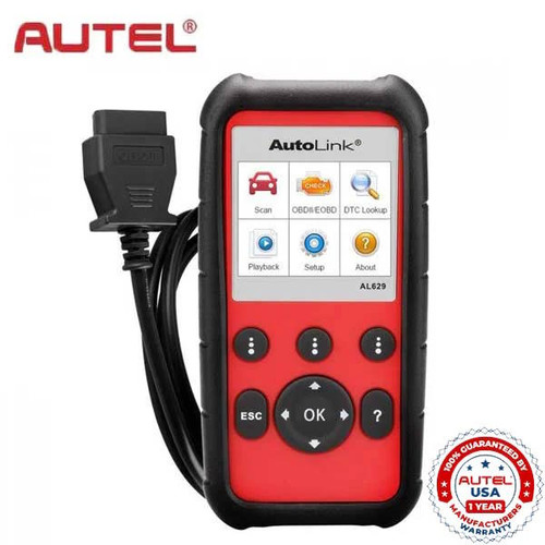 Autel AL629 AutoLink OBD2/CAN ABS/SRS Transmission System Code Scanner