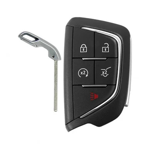 Cadillac 5 Button Proximity Smart Key Remote YG0G20TB1, 13560553, 433 MHz, Refurbished Grade A
