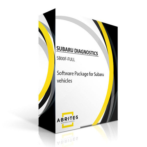 SB00F- Full ABRITES Software Package for Subaru Vehicles