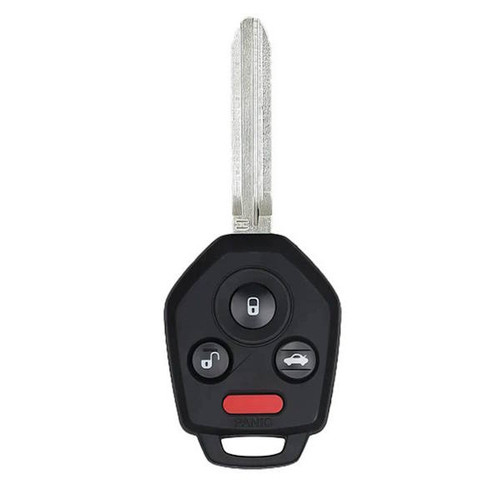 Subaru 4 Button Remote Head Key CWTB1G496, 57497-FN000, H Chip, 433 MHz - Refurbished, Recase